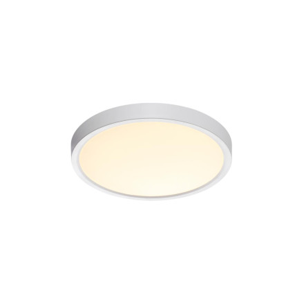 Настенно-потолочный светильник 7659/18L MITRA LED Sonex пластик/белый LED 18Вт 3000/4000K D230 IP40 ALFA WHITE