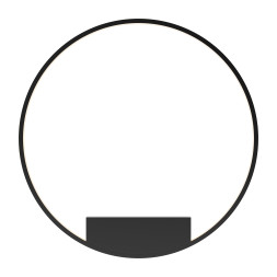 Настенный светильник (бра) Maytoni MOD058WL-L50BK Maytoni Modern Modern Rim Черный LED 0