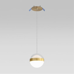 Подвес 5036/12L L-VISION Odeon Light ант.бронза/прозрачн/молочный/металл/акрил Подвес LED 12W 4000K 600лм RONI