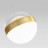 Подвес 5036/12L L-VISION Odeon Light ант.бронза/прозрачн/молочный/металл/акрил Подвес LED 12W 4000K 600лм RONI