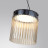 Подвес 5047/20L L-VISION Odeon Light черный/светл.янтарный/металл/стекло Подвес LED 20W 4000К 2238Лм PILLARI