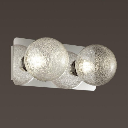 Бра 4596/7WL VINTAGE хром Бра IP44 LED 2*3.5W 4000K 220V BERTHA