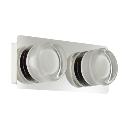 Бра 5206/10WL VINTAGE никель Бра IP44 LED 2*5W 4000K 220V ORTEGA