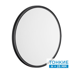 Настенно-потолочный светильник 7660/40L MITRA LED Sonex пластик/белый/черный LED 40Вт 3000/4000K D495 IP40 ALFA BLACK