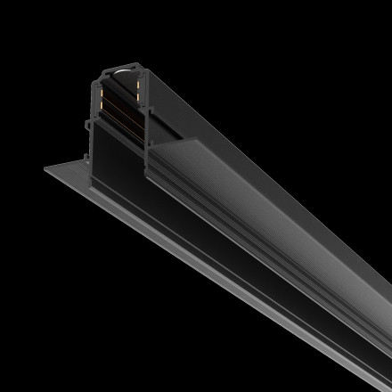 Шинопровод встраиваемый Technical TRX034-421.12B Maytoni Technical Магнитная трековая система 23мм EXILITY Busbar trunkings Exility Черный