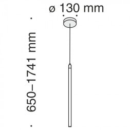 Подвесной светильник Ray P021PL-L10W Maytoni