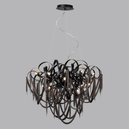 Люстра 5067/12 HALL Odeon Light черный/металл/металл Люстра G9 12*40W CHAINY