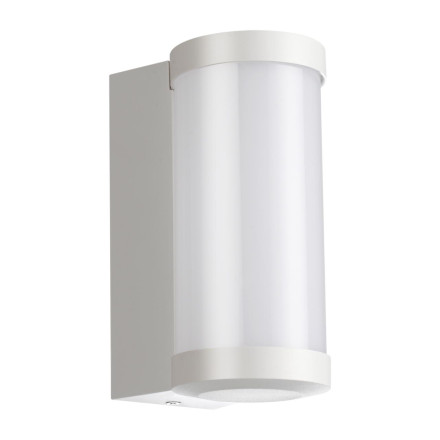 Светильник ландшафтный настенный светодиодный 359299 STREET Novotech белый IP65 LED 6W 4000K 180-265V OPAL