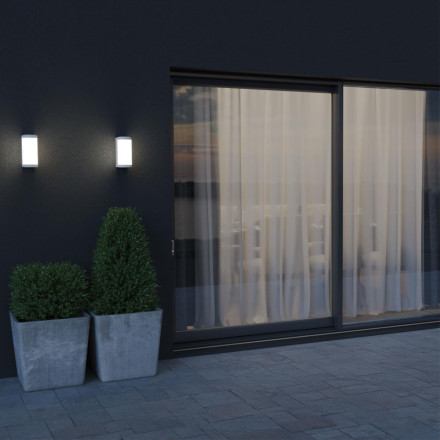 Светильник ландшафтный настенный светодиодный 359299 STREET Novotech белый IP65 LED 6W 4000K 180-265V OPAL