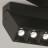 Трековый светильник Technical TR077-2-20W4K-B Maytoni Technical Магнитная трековая система 35мм GRAVITY Points Rot Черный LED 4000