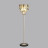 Торшер 5068/4F HALL Odeon Light золото/дымчат./янтарн./матовый белый/металл/хрусталь Торшер E14 4*40W VILNA