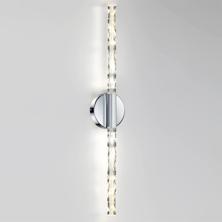 Настенный светильник 6694/6WL L-VISION Odeon Light хром/металл/хрусталь IP20 LED 6W 360Лм 3000K ALETTA