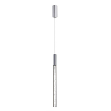 Подвесной светильник 6694/4L L-VISION Odeon Light хром/металл/хрусталь IP20 LED 4W 240Лм 3000K ALETTA