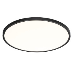 Настенно-потолочный светильник 7660/48L MITRA LED Sonex пластик/белый/черный LED 48Вт 3000/4000K D600 IP40 ALFA BLACK