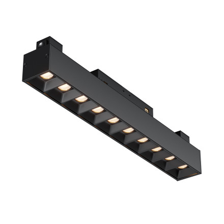 Трековый светильник Technical TR076-2-20W3K-B Maytoni Technical Магнитная трековая система 35мм GRAVITY Points Черный LED 3000