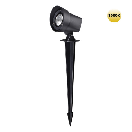 Светильник ландшафтный светодиодный грунтовый 359218 STREET Novotech черный IP65 LED 13W 110-240V 1040Лм 3000К LANDSCAPE