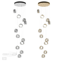 Люстра 5029/83L L-VISION Odeon Light хром/металл/акрил Люстра LED 83W 4000K 5220лм MIRAGE