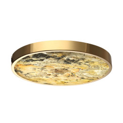 Настенно-потолочный светильник 5079/40L L-VISION Odeon Light зол./серо-бежевый/металл/натур.камень/акрил Настен.-потолочн. cвети