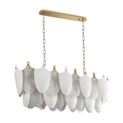 Люстра 5051/14 HALL Odeon Light золото/белый/прозрачный/металл/фарфор/стекло Люстра E14 14*40W PORCELA