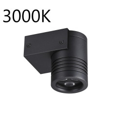 Фасадный светильник 6648/6WL3 NATURE ODL25 черный/металл Фасадный светильник IP67 LED CREE 6W 3000K AC85-265V STIMA