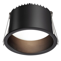 Светильник встраиваемый светодиодный 359237 SPOT Novotech черный IP20 LED 12W 220V 840Лм 3000К TRAN