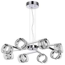 Люстра 5029/53L L-VISION Odeon Light хром/металл/акрил Люстра LED 53W 4000K 3744лм MIRAGE