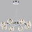 Люстра 5029/53L L-VISION Odeon Light хром/металл/акрил Люстра LED 53W 4000K 3744лм MIRAGE