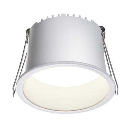 Светильник встраиваемый светодиодный 359234 SPOT Novotech белый IP20 LED 9W 220V 540Лм 3000К TRAN