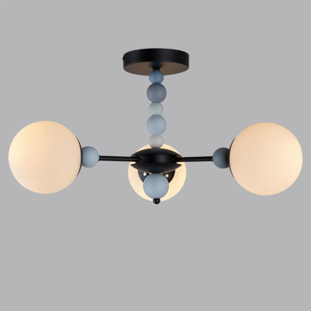 Люстра потолочная 6526/3C MODERNI Lumion чёрный Люстра потолочная E14 3*40W 220V SUNDAY