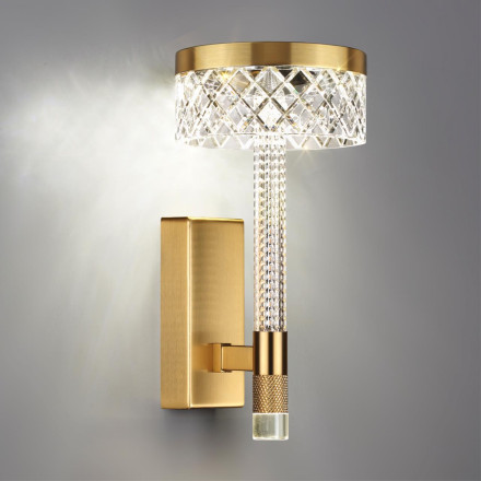 Бра 5032/8WL L-VISION Odeon Light античн.бронза/металл/акрил Бра LED 8W 4000K 543лм FIVRE