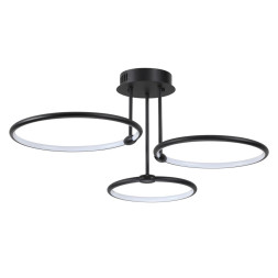 Люстра потолочная 6506/66CL LEDIO Lumion чёрный Люстра потолочная LED 66W 3000-6000K 4126Лм 220V URSULA