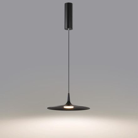 Уличные 7039/12L HIGHTECH ODL25 169 черный//металл/акрил Подвесной светильник IP20 LED 12W 3000K AC90-260V SOMBRA
