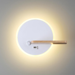Бра 5634/9WL LEDIO Lumion белый Бра LED 9W 3000K 455Лм 220V WINNIE