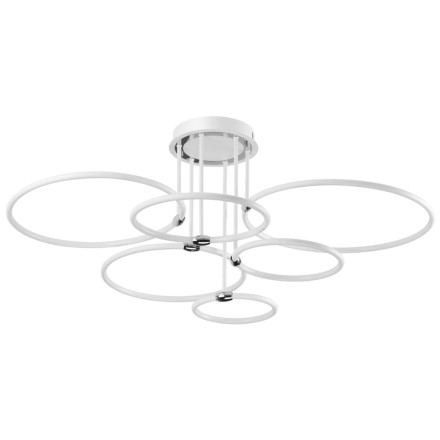 Люстра потолочная 5282/99CL LEDIO Lumion белый, хром Люстра потолочная LED 156W 3000-6000K 9899Лм 220V URSULA
