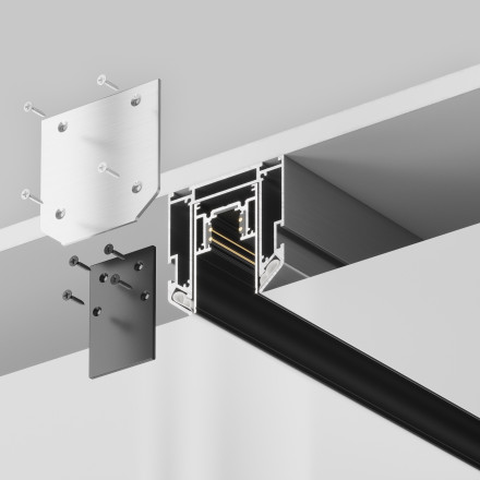 Профиль Technical TRA010MP-212S Maytoni Technical Магнитная трековая система 35мм GRAVITY Accessories for tracks Gravity Белый