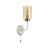 Бра 5639/1W COMFI Lumion белый, золотой Бра E14 1*40W 220V DALLIN