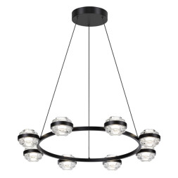 Люстра 5031/50L L-VISION Odeon Light чёрный/металл/акрил Люстра LED 50W 4000K 4310лм KLOT