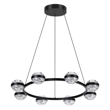 Люстра 5031/50L L-VISION Odeon Light чёрный/металл/акрил Люстра LED 50W 4000K 4310лм KLOT