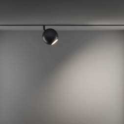 Трековый светильник Technical TR028-2-15W3K-B Maytoni Technical Магнитная трековая система S35 Ball Черный LED 3000