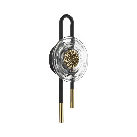Бра 5407/6WL MODERN Odeon Light EXCLUSIVE черный/золотой/металл/стекло Бра LED 6W 3000K 688Лм MAGNET