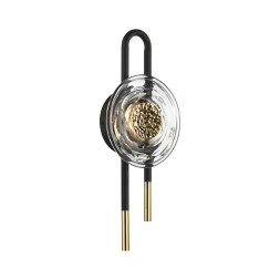 Бра 5407/6WL MODERN Odeon Light EXCLUSIVE черный/золотой/металл/стекло Бра LED 6W 3000K 688Лм MAGNET