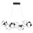 Люстра 5087/32L L-VISION Odeon Light черный хром/металл Люстра LED 32W 4000K 1900Лм TRELLIS