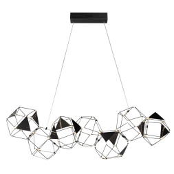 Люстра 5087/32L L-VISION Odeon Light черный хром/металл Люстра LED 32W 4000K 1900Лм TRELLIS
