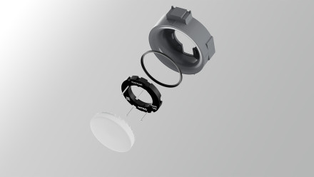 Встраиваемый светильник Technical DL019-GX53-B Maytoni Technical Downlight Intro Черный GX53 0