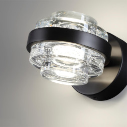 Бра 5031/6WL L-VISION Odeon Light чёрный/металл/акрил Бра LED 6W 4000K 458лм KLOT