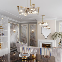 Потолочная люстра Gatsby 4877/5C Odeon Light