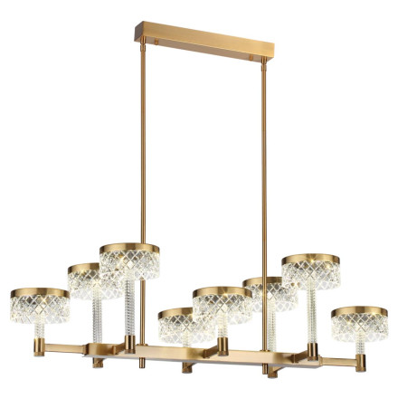 Люстра 5032/48LA L-VISION Odeon Light античн.бронза/металл/акрил Люстра LED 48W 4000K 3125лм FIVRE