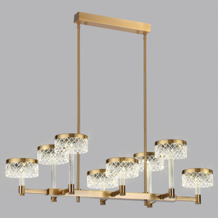 Люстра 5032/48LA L-VISION Odeon Light античн.бронза/металл/акрил Люстра LED 48W 4000K 3125лм FIVRE