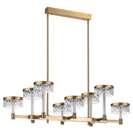 Люстра 5032/48LA L-VISION Odeon Light античн.бронза/металл/акрил Люстра LED 48W 4000K 3125лм FIVRE