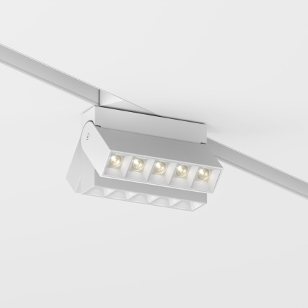 Трековый светильник Technical TR077-2-10W3K-W Maytoni Technical Магнитная трековая система 35мм GRAVITY Points Rot Белый LED 3000